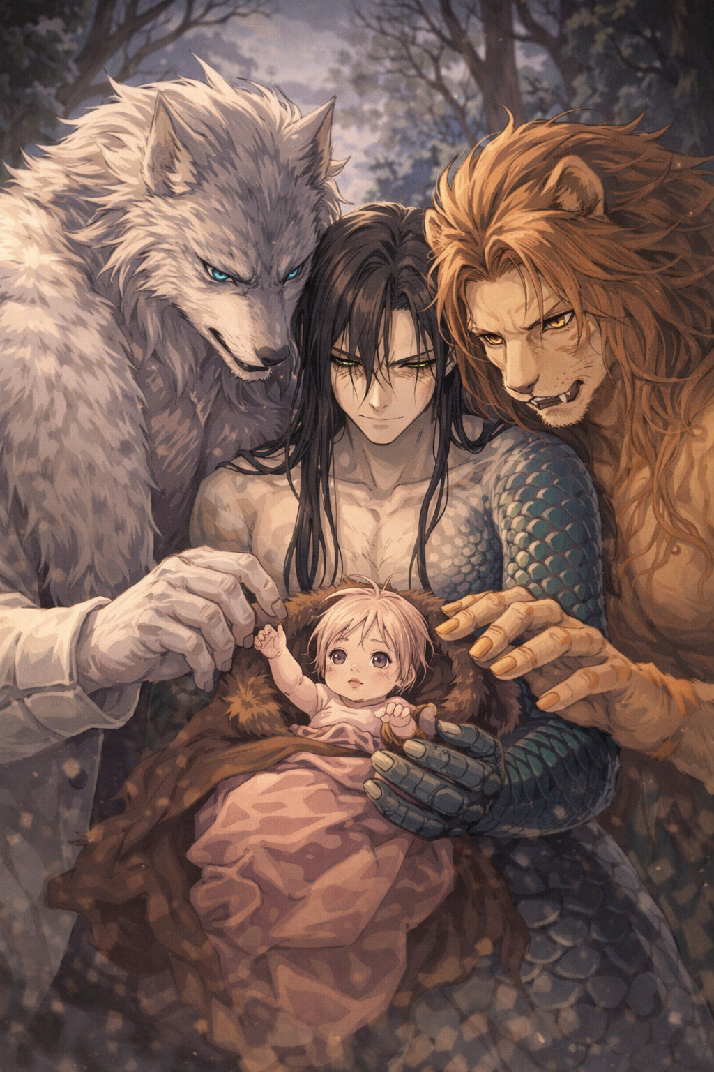 BÉ CON CẤP SSS VÀ BA THỦ LĨNH ĐIÊN CUỒNG