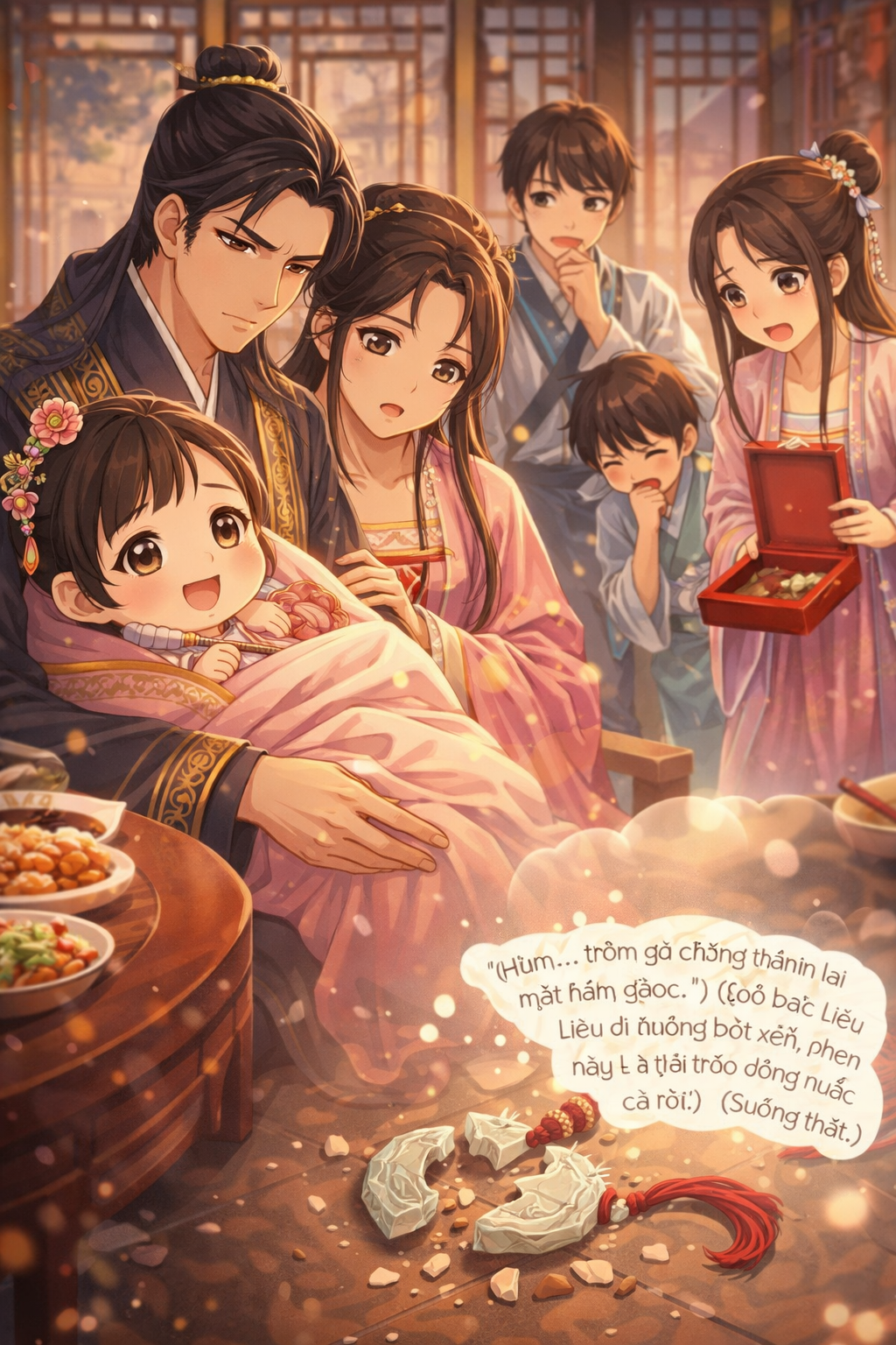 CẢ NHÀ SAU KHI NGHE TIẾNG LÒNG CỦA TA THÌ CƯỜI ĐẾN PHÁT ĐIÊN