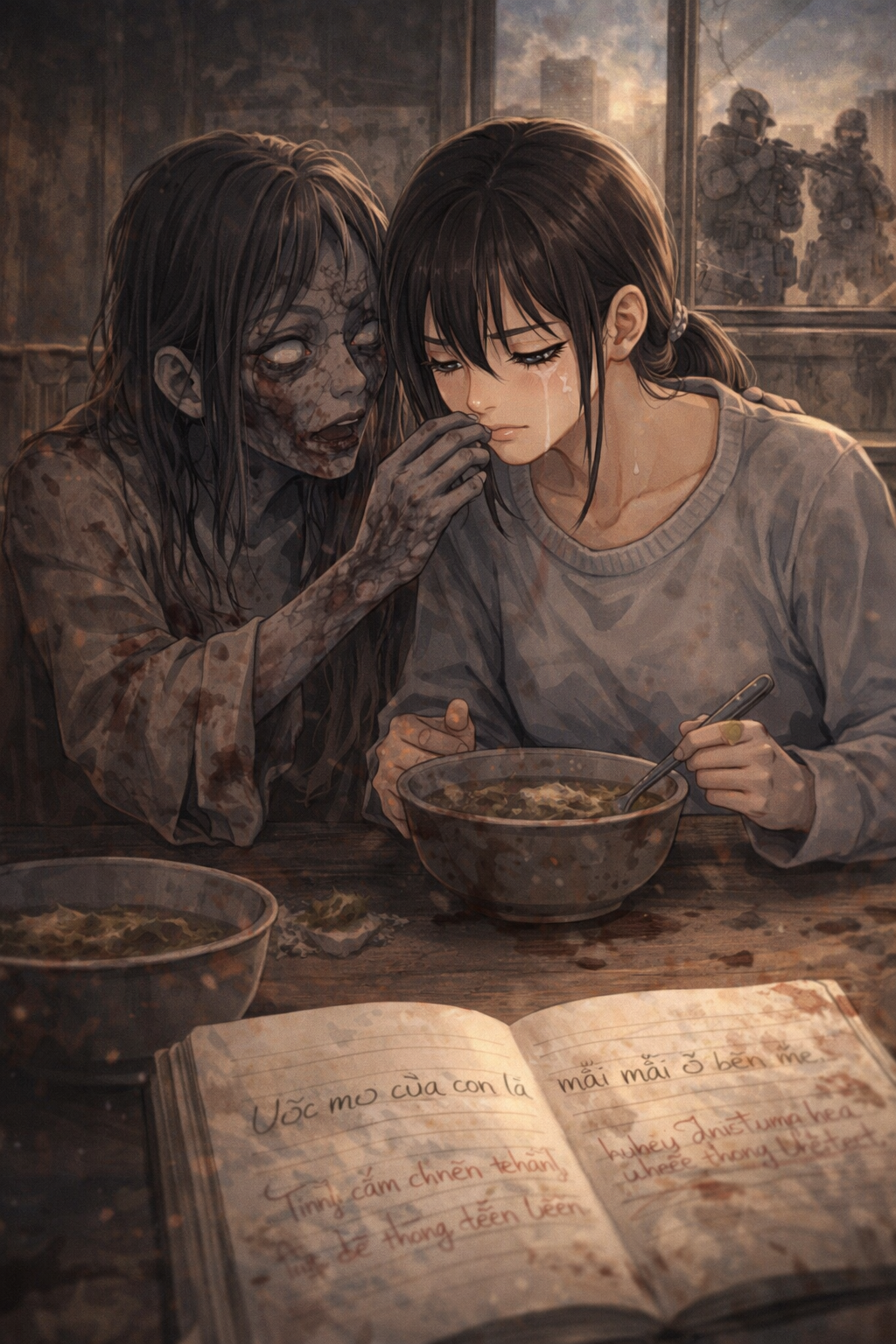 SỰ BẢO VỆ CUỐI CÙNG CỦA MẸ XÁC SỐNG