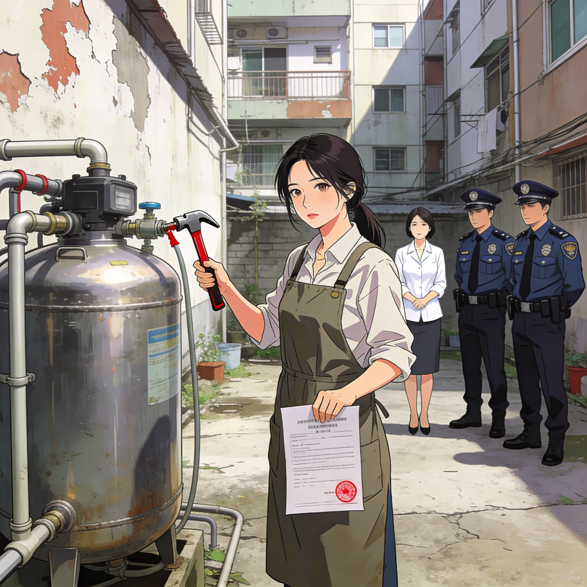 CHO THUỐC VÀO NƯỚC?