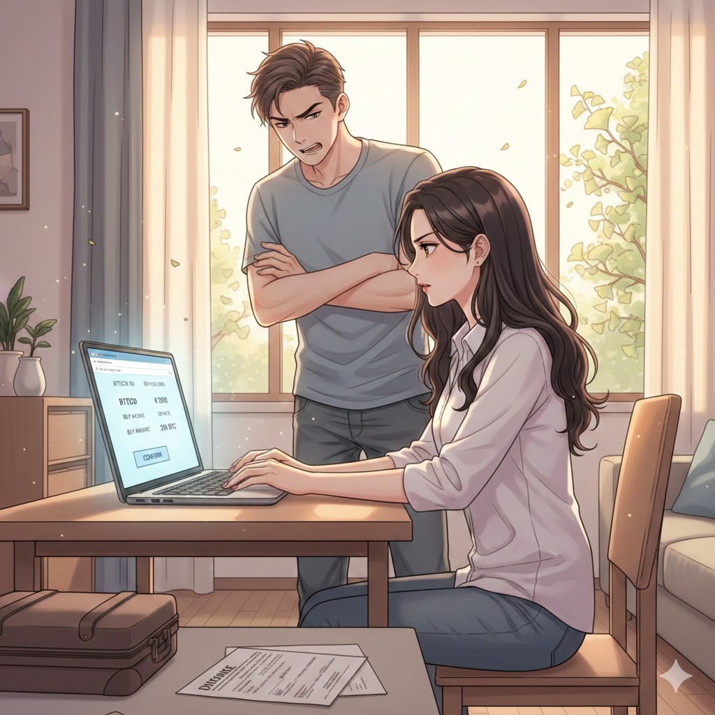 LY HÔN XONG TÔI MUA HẾT BITCOIN