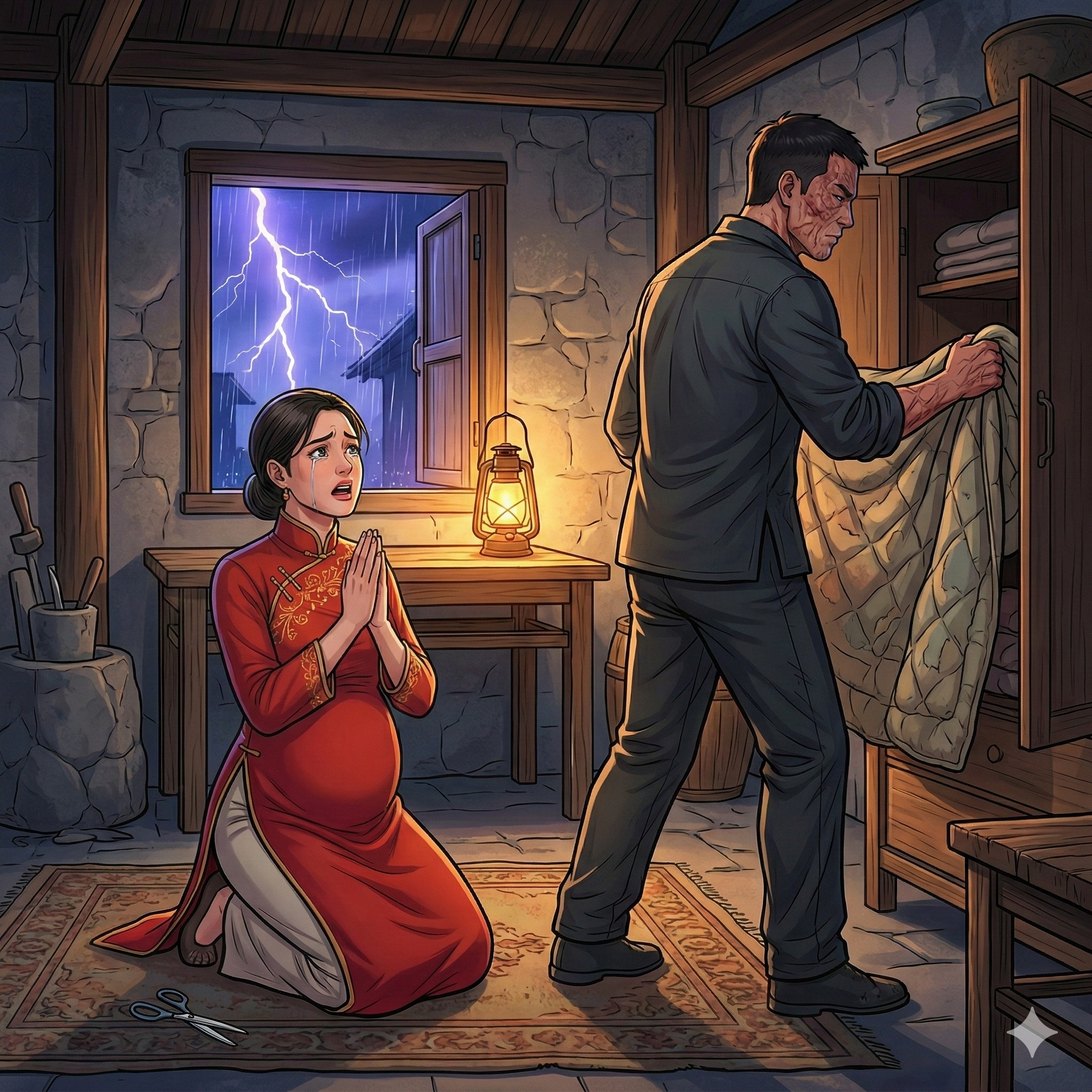 CHIẾC CHĂN BÔNG CŨ