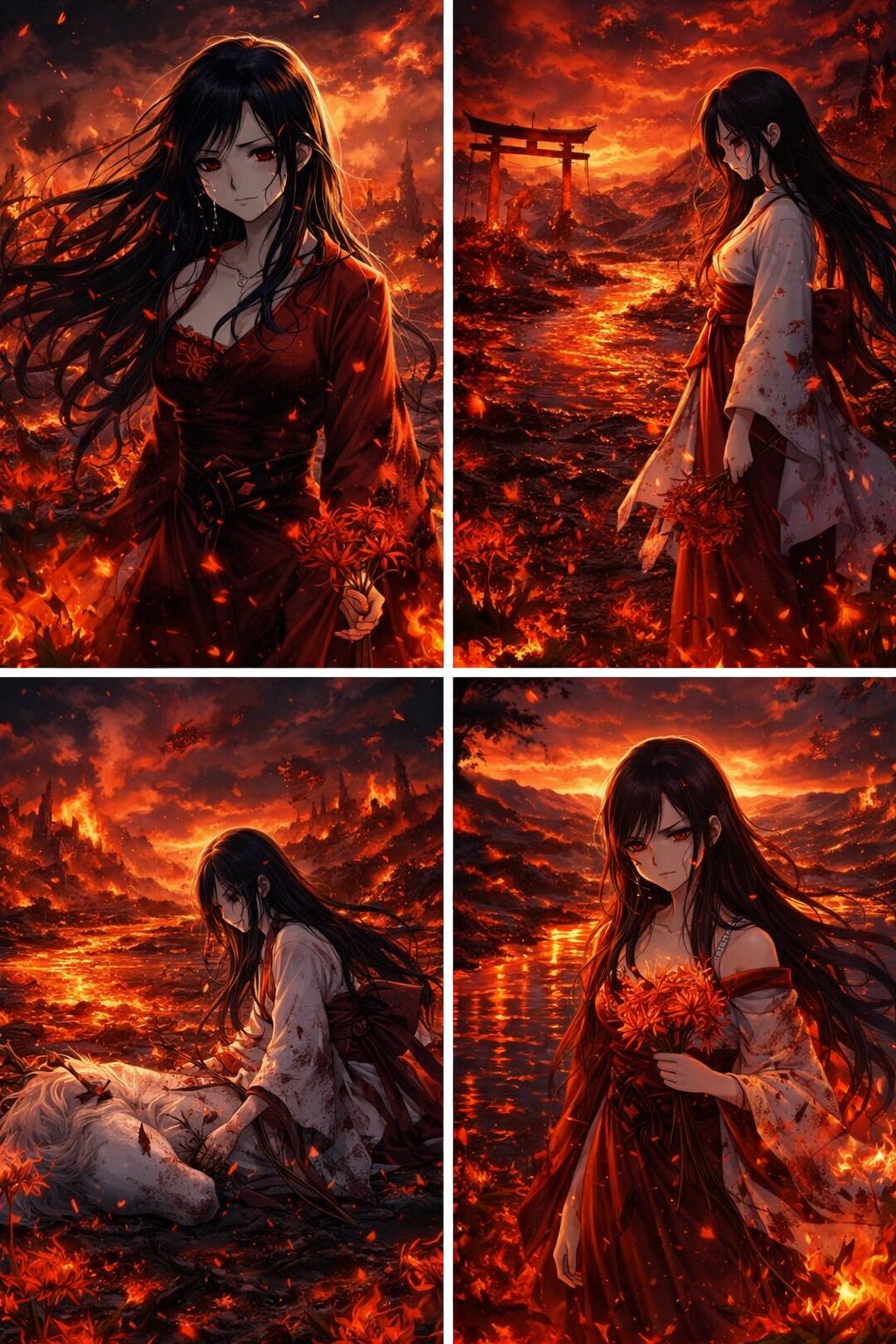 NGHIỆP HOẢ THIÊU TỊNH THỔ