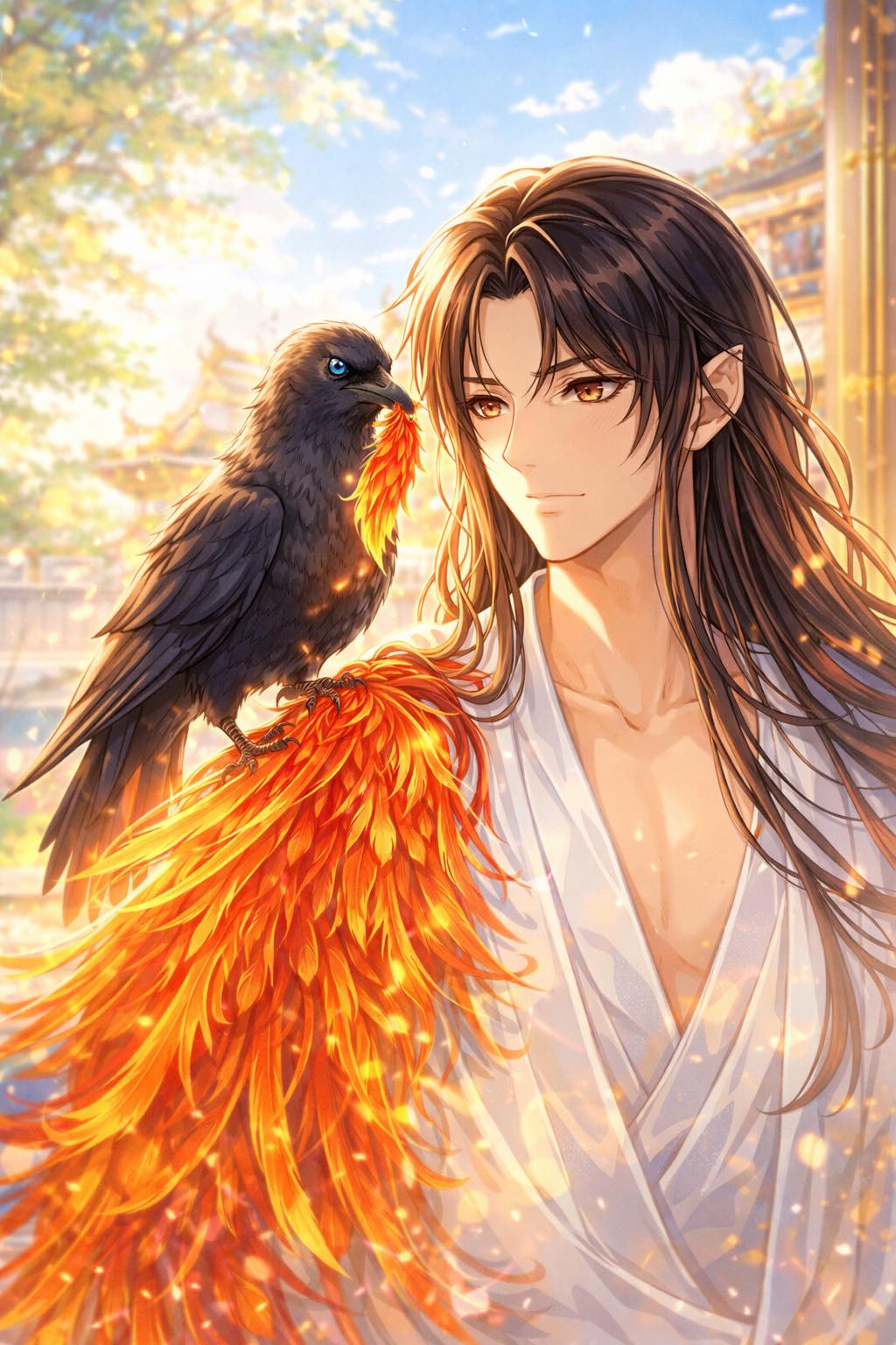 CON QUẠ NHỎ VÀ THÁI TỬ PHƯỢNG HOÀNG