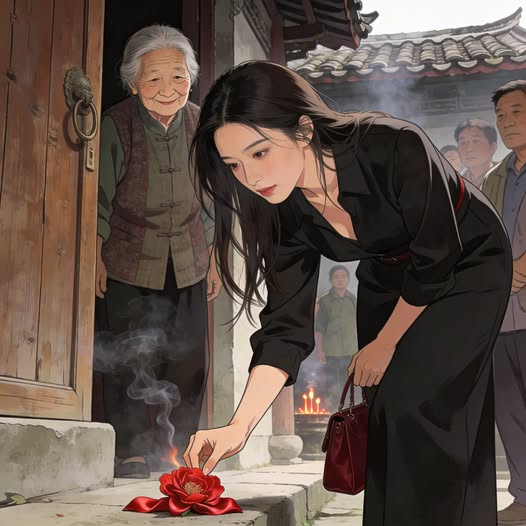 Ngôi Làng Hoa Lụa Đỏ