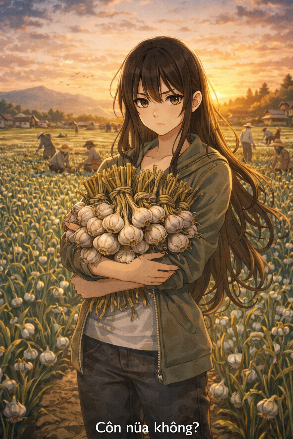 XUYÊN VÀO MẠT THẾ, TÔI DẮT CẢ LÀNG TRỒNG TỎI