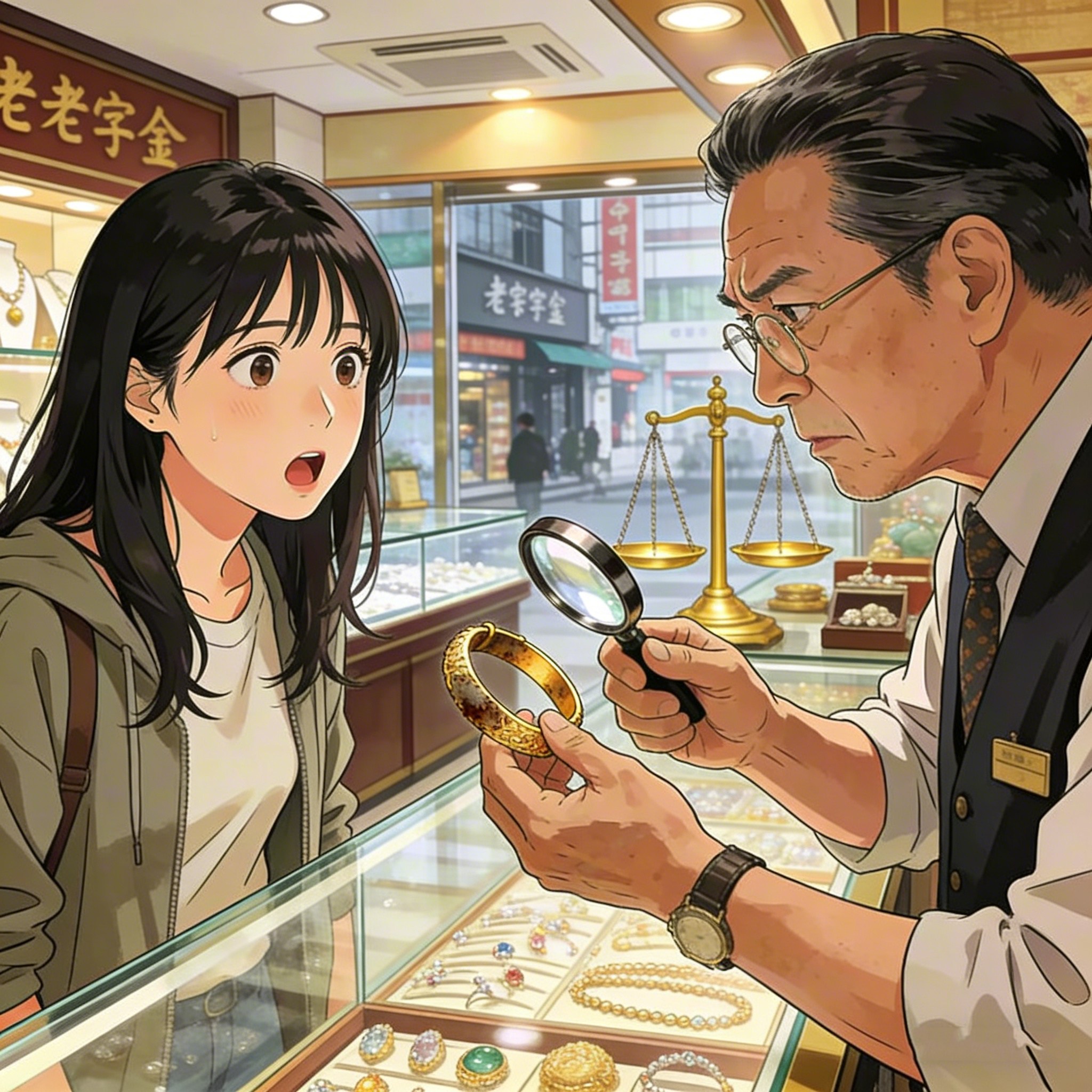 CHIẾC VÒNG TAY CỦA BÀ