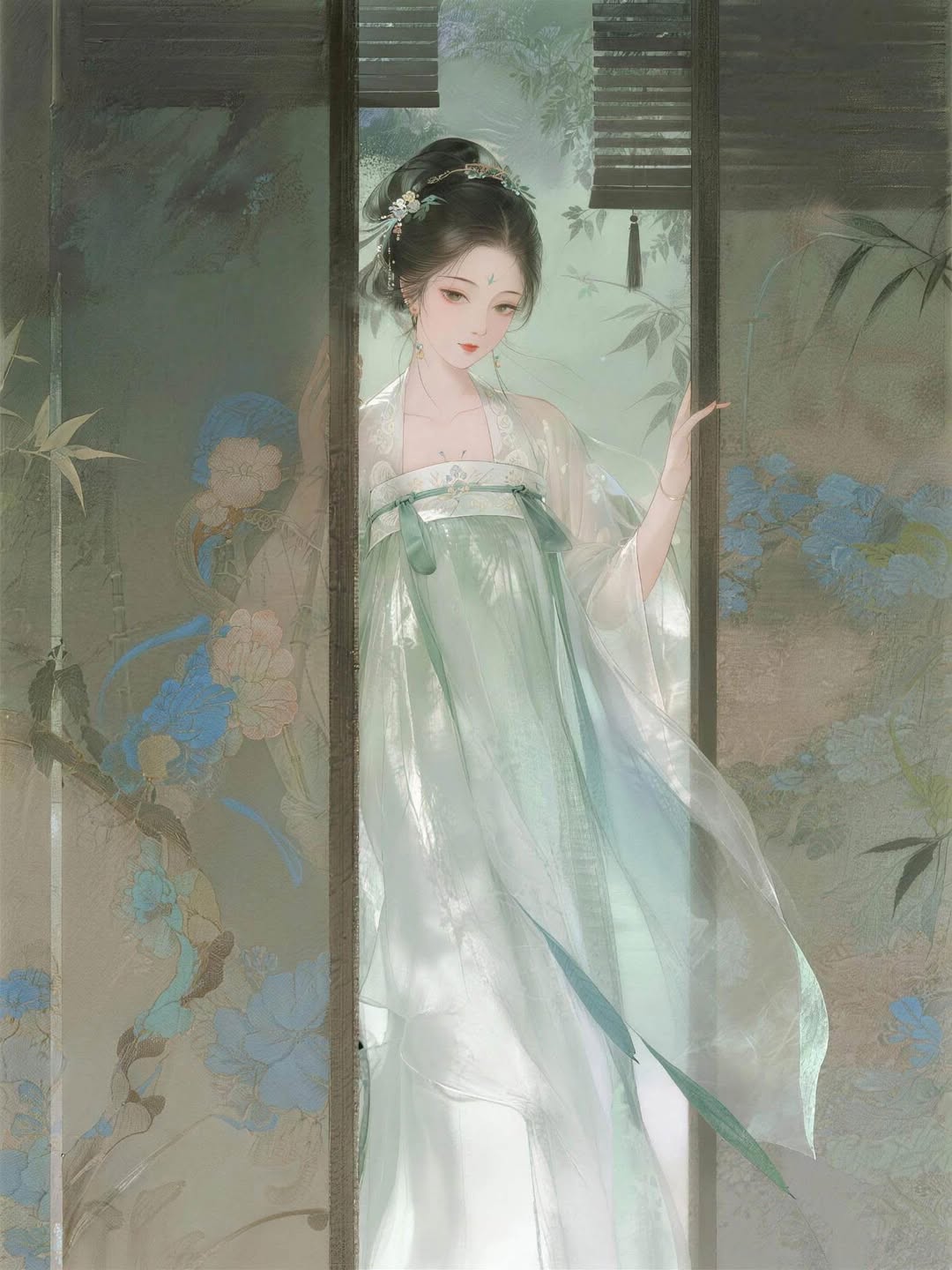 BẠCH CỐT DƯỚI CÂY HẢI ĐƯỜNG