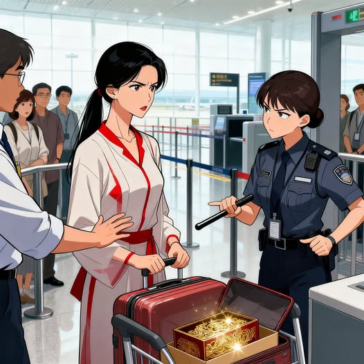 Mang Tác Phẩm Trăm Triệu Đi Thi, Tôi Bị Nhân Viên Sân Bay Cắt Nát