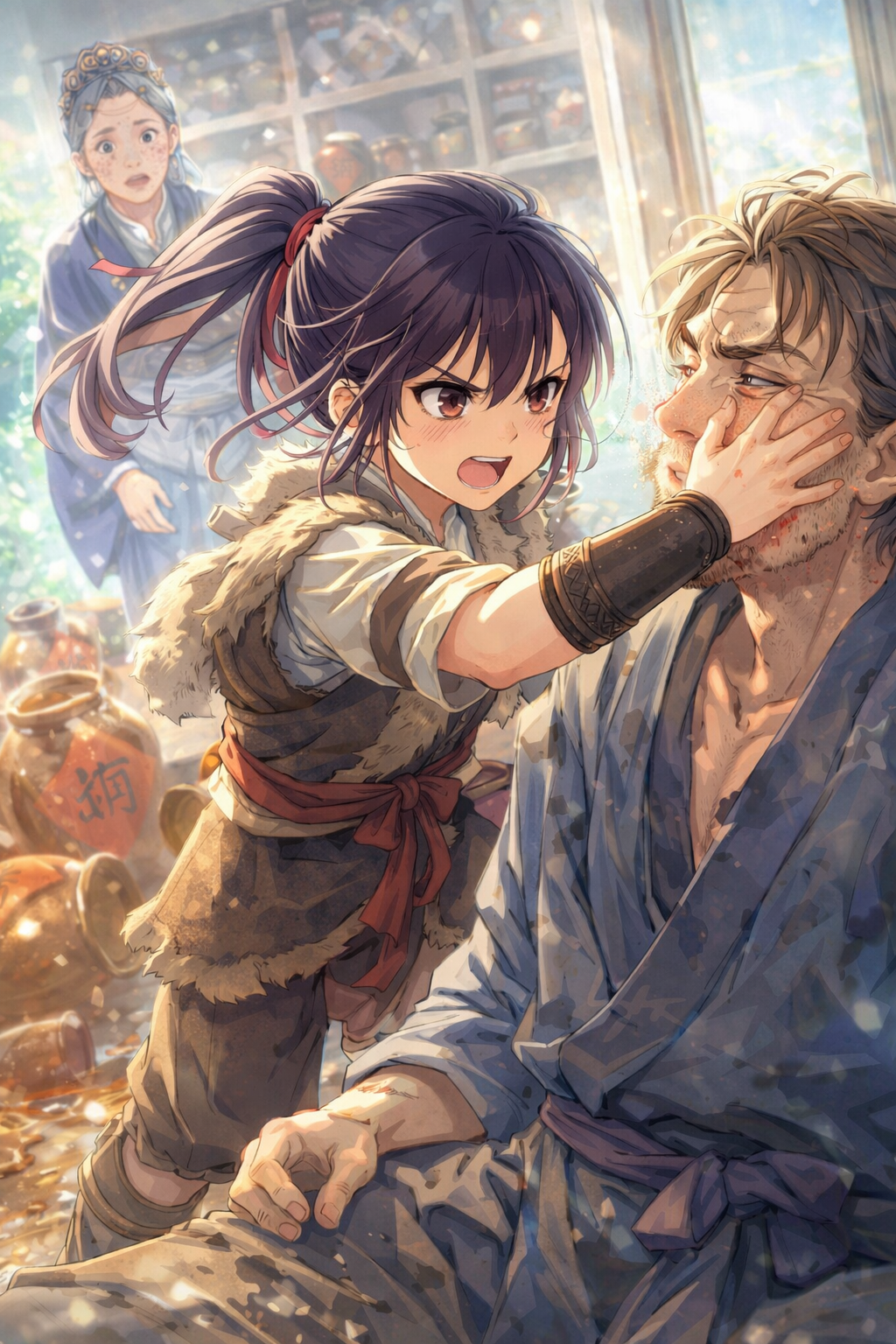 TA TRỜI SINH THẦN LỰC, NHẶT ĐƯỢC LÃO PHU NHÂN PHỦ TƯỚNG QUÂN ĐEM VỀ NHÀ