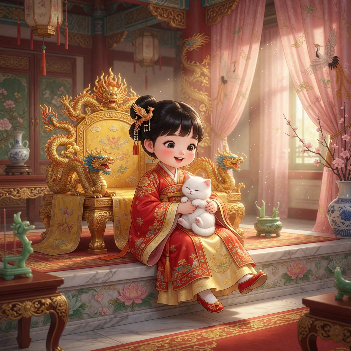 CÔNG CHÚA AN LẠC VÀ TIỂU PHÒ MÃ NUÔI TỪ BÉ