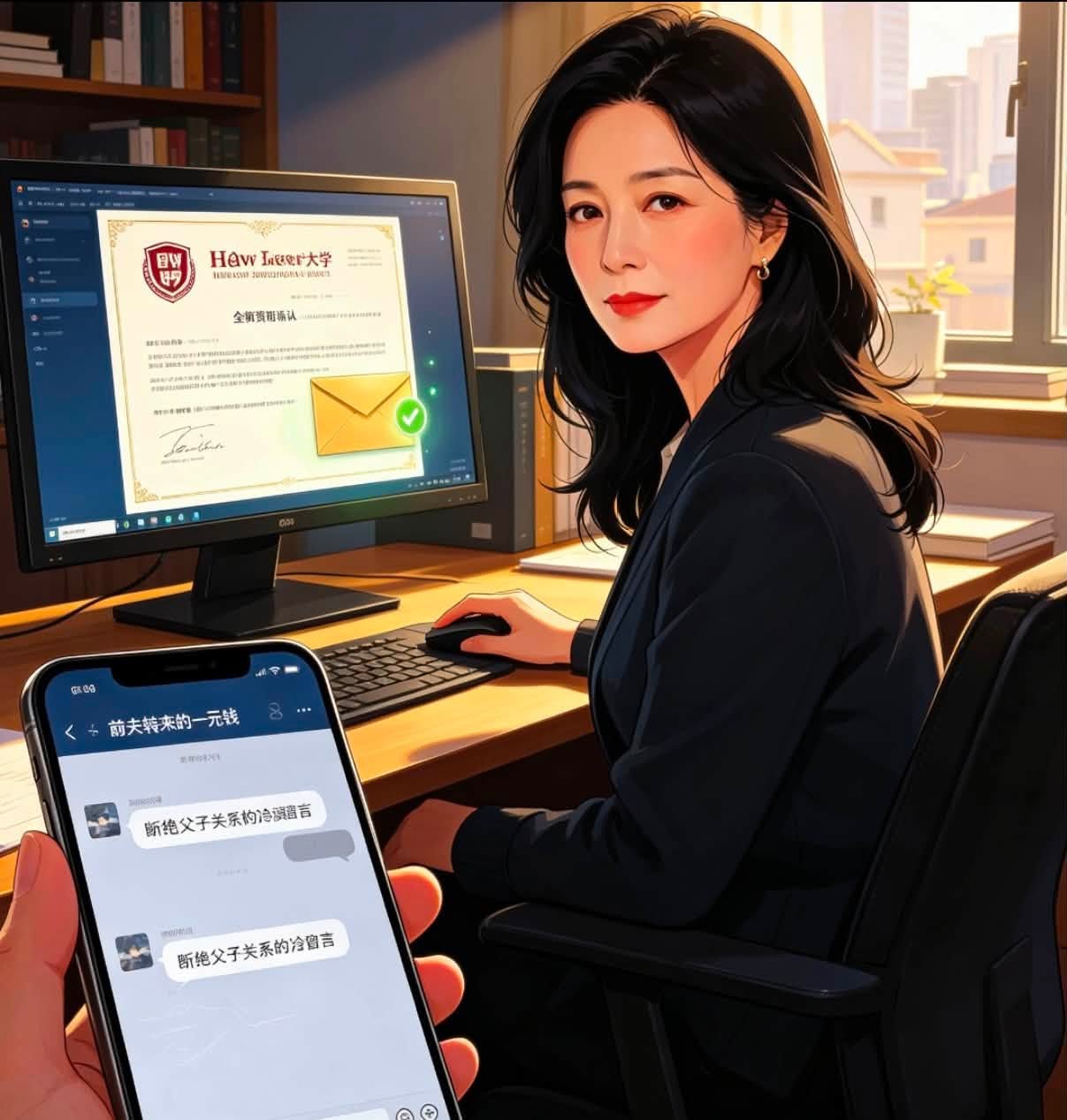 NGÀY CON ĐỖ ĐẠI HỌC, CHỒNG CŨ CHUYỂN CHO TÔI MỘT TỆ