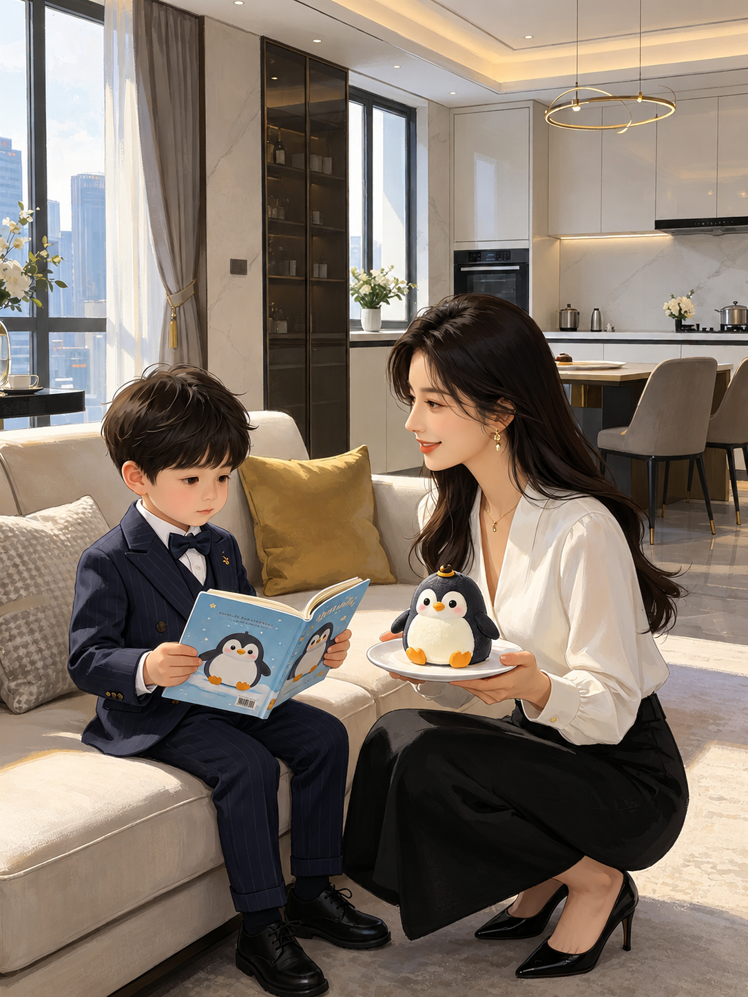 MẸ KẾ HỢP ĐỒNG CỦA TIỂU THIẾU GIA NHÀ HỌ CỐ