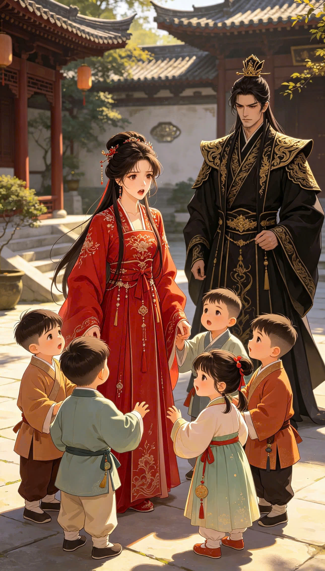 TỨ BẢO GIÚP CHA TRUY THÊ