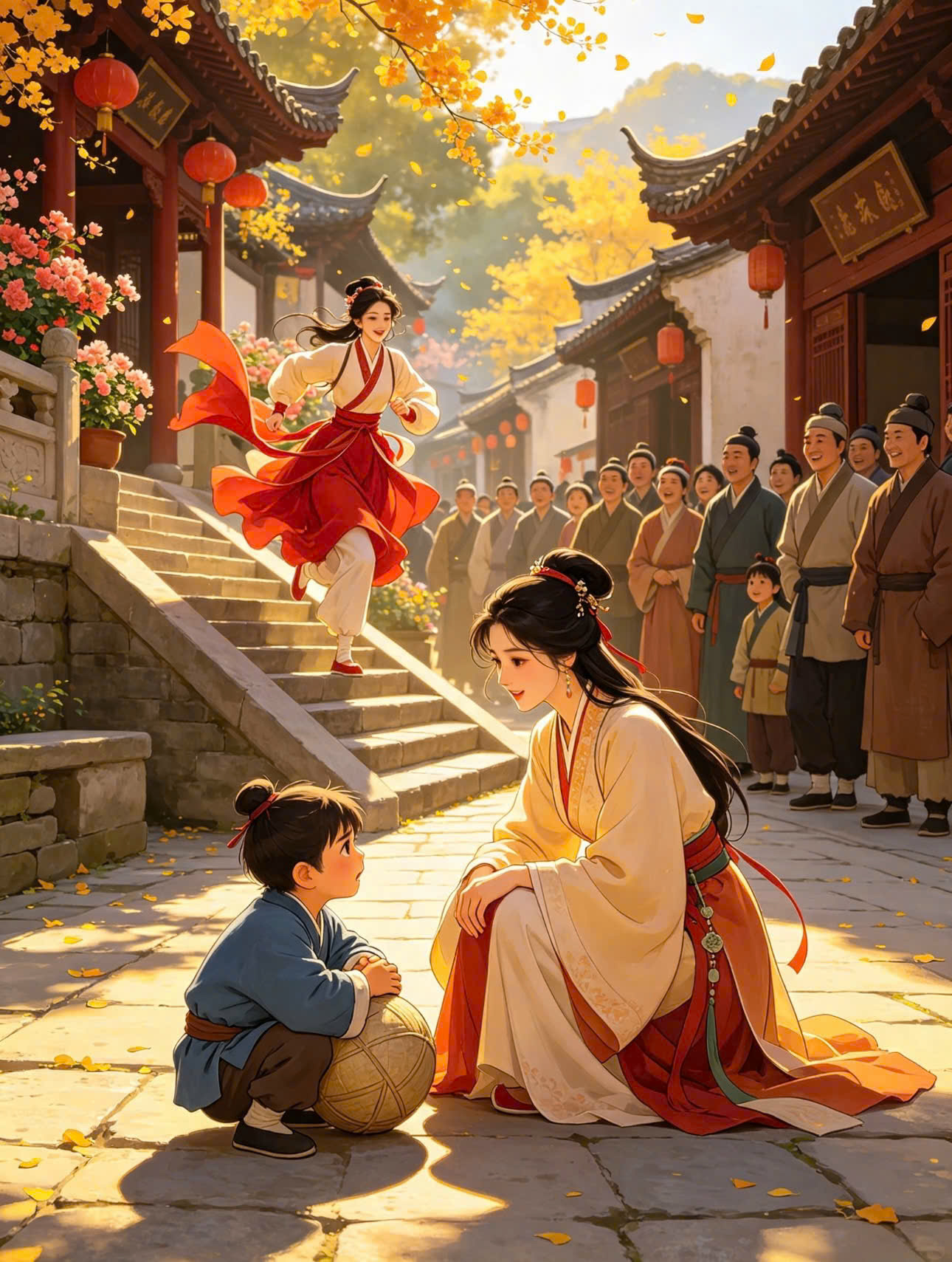 TÚ CẦU RƠI XUỐNG, DUYÊN LÀNH NỞ HOA