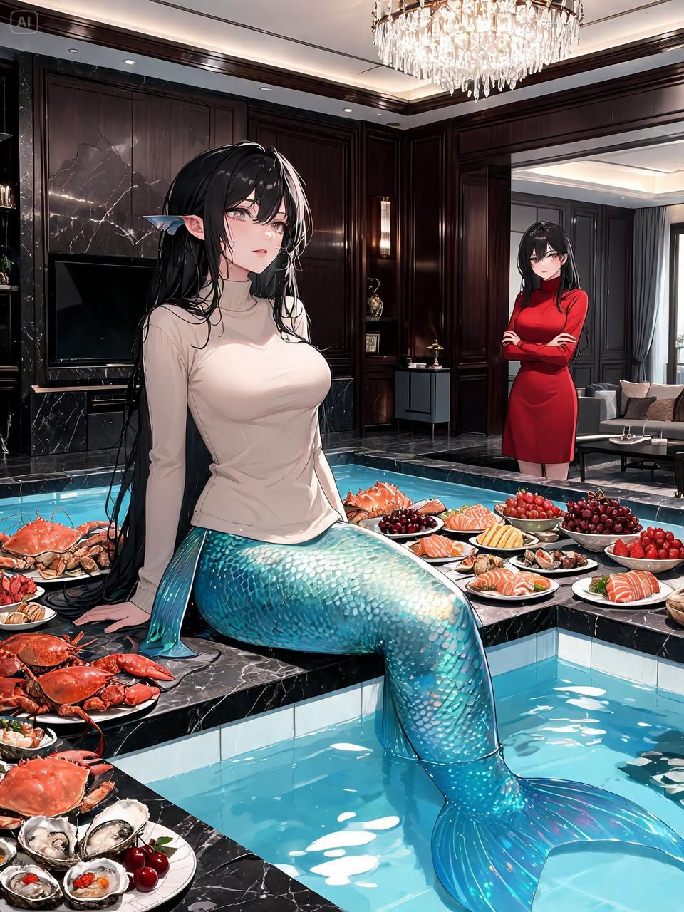 CON CÁ NGÀY NÀO CŨNG TRANH HÔN PHU VỚI TÔI